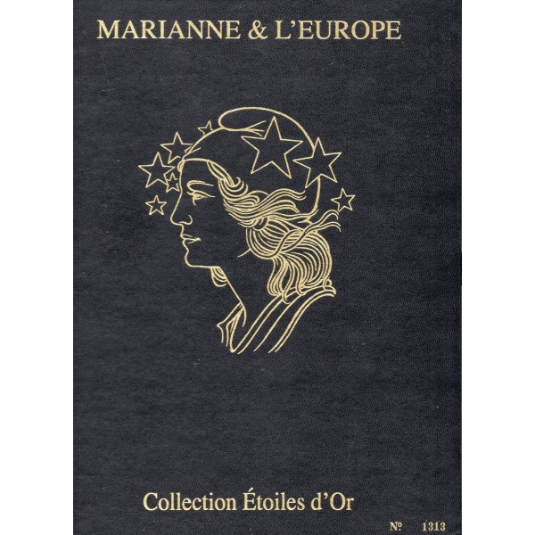 Coffret 4020 Maxi Mariannes Grands formats étoiles d'or type Beaujard F4662A-F4662Q