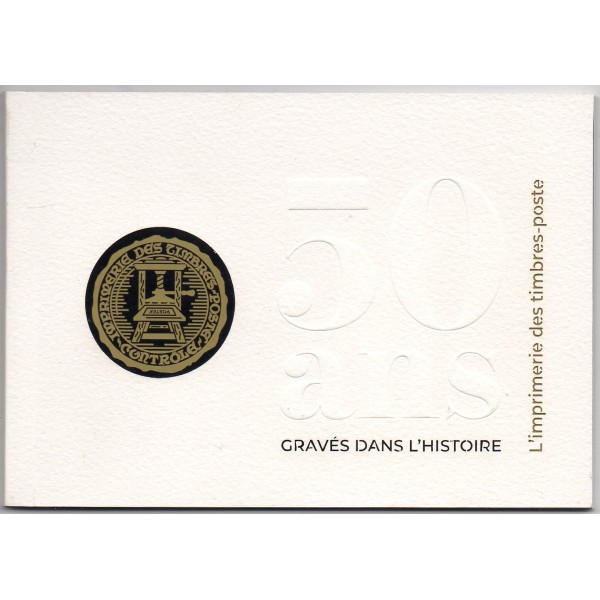 livret 50 ans gravé dans l histoire Timbre France Yvert No 4024 luxe **