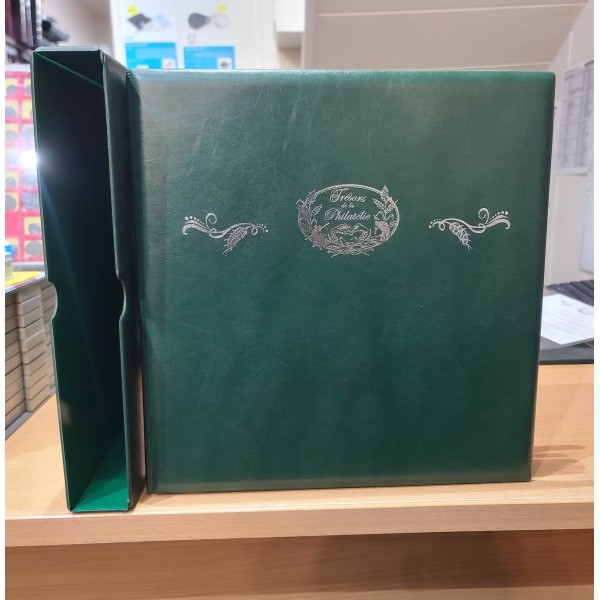 1 album complet yvert et tellier trésors de la philatélie avec tous les feuillets de 2014 à 2018