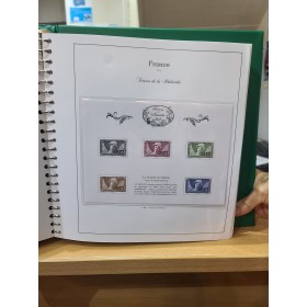 1 album complet yvert et tellier trésors de la philatélie avec tous les feuillets de 2014 à 2018