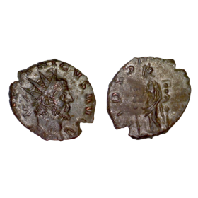 Antoninien de Tetricus 1er (272-273), RIC.68 FIDES MILITVM, Cologne