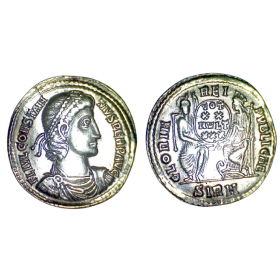 Solidus Constance II (355), RIC.1 GLORIA REIPVBLICAE, Sirmium
