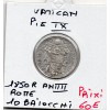 Vatican Pie IX 10 Baiocchi 1850 An IIII R Rome Sup, KM.1342a