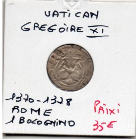 Vatican Gregoire XI Bolognino 1370-1378 Rome TB
