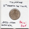Touraine, Abbaye Saint Martin de Tour (1150-1200) denier