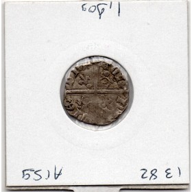 Duché d'Aquitaine, hardi d'argent Henri II, III ou IV, (1399-1453) TB+