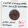 Angoumois, comté Angoulème Denier au nom de Louis, (1170-1245) TTB+