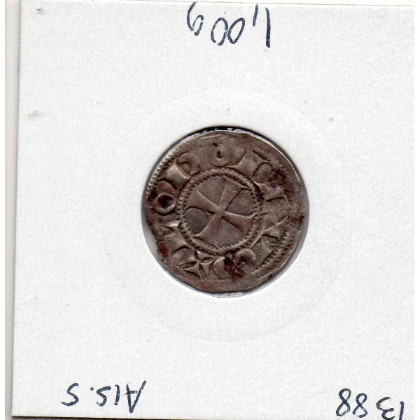 Angoumois, comté Angoulème Denier au nom de Louis, (1170-1245) TTB+