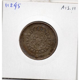 Suède 1 krona 1949 TTB, KM.814 Gustaf V