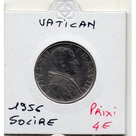 Vatican 50 lire 1956 Spl, KM 54.1 Pie XII