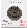 Vatican 1 lire 1935 Spl, KM.5 Pie XI