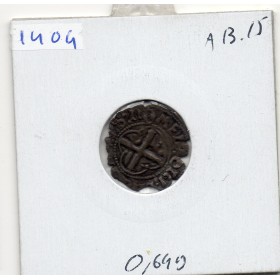 Denier tournois du dauphiné Montelimar 2eme type Francois 1er  (1515-1540) TTB