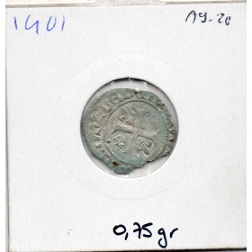 Liard au Dauphin Poitier Charles VIII (1488) TB+