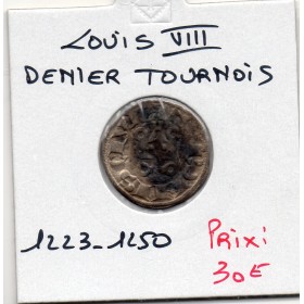 Denier Tournois Louis VIII (1223-1250) TB+