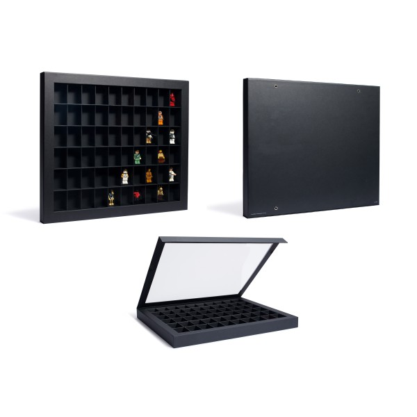 Boite de présentation noire pour 60 fèves des rois