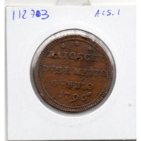 Vatican Gubbio Pie VI 2 1/2 Baiocchi 1796 TTB-, KM.176