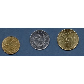 Lot de 3 pièces du Guatemala 2012 à 2022 Spl