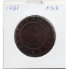Vatican Perusia Pie VI 1 Baiocco 1795 TTB, KM.1