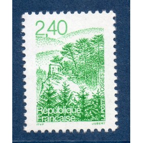 Timbre France Yvert No 2950a sans  phosphore variété Les Vosges neuf luxe**