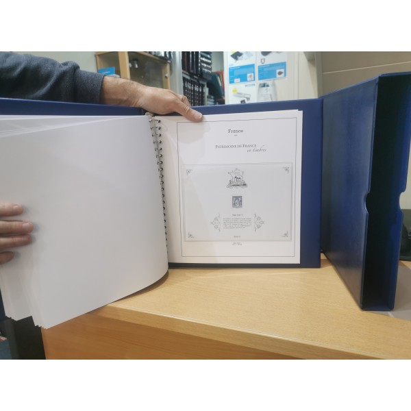 1 album yvert et tellier patrimoine de France avec les feuillets de 2019 à 2021