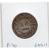 Suisse 2 francs 1920 TTB, KM.21
