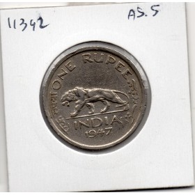 Inde Britannique 1 rupee 1947 Bombay Sup, KM.559 Georges VI