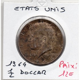 Etats Unis 1/2 Dollar 1964 Sup, KM.202 Kennedy