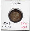 Italie 1 Lire 1913 TTB+, KM.45 Vittorio Emanuele III