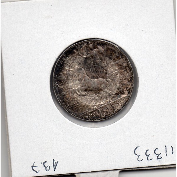 Italie 1 Lire 1913 TTB+, KM.45 Vittorio Emanuele III