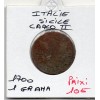 Italie Sicile Grano 1700 RC Carlo II