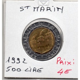 Saint Marin 500 lire 1992 Spl, KM.286 découverte amérique