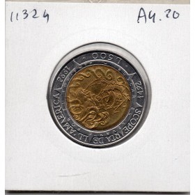 Saint Marin 500 lire 1992 Spl, KM.286 découverte amérique