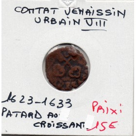 Comtat Venaissin, Urbain VIII (1623-1633) Patard au croissant