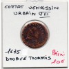 Comtat Venaissin, Urbain VIII (1635) Double tournois