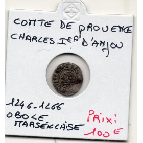 Comté de Provence, Charles 1er d'Anjou (1246-1266) Obole Marseillaise