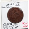 Sol d'Aix 1768 & Louis XV TTB sans patine