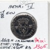 1/8 ou Huitieme d'Ecu Croix de Face 1608 H La rochelle TTB- Henri IV 1er type