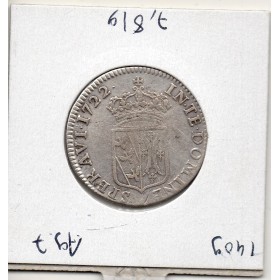 Duché de lorraine, Leopold 1er (1722) Teston de Bar/Lorraine