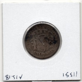 Espagne 1 peseta 1869 TB, KM.652 Gouvernement provisoire