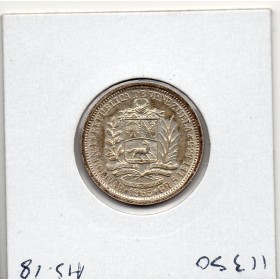 Venezuela 1 Bolivar 1965 Sup+, KM.Y37a