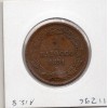 Vatican Pie IX 1 Baiocco 1851 R Rome TB, KM.1345 Choc