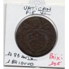 Vatican Pie VI 1 Baiocco romano 1783 TB, KM.1222