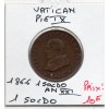 Vatican Pie IX 1 Soldo 1866 TTB-, KM.1372.1 petit buste