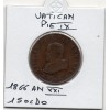 Vatican Pie IX 1 Soldo 1866 TB, KM.1372.1 petit buste