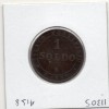 Vatican Pie IX 1 Soldo 1867 TB, KM 1372.2 grand buste
