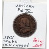 Vatican Pie IX 1 Soldo 1866 TB, KM.1372.2 coins choqués