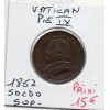 Vatican Pie IX 1 Soldo 1867 Sup-, KM 1372.2 grand buste