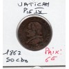 Vatican Pie IX 1 Soldo 1867 TB+, KM 1372.2 grand buste