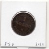 Vatican Pie IX 1 Soldo 1866 TTB, KM 1372.2 grand buste