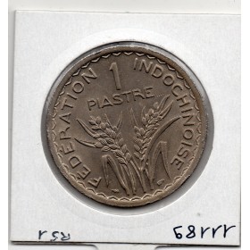 Indochine 1 piastre 1947 striée Sup, Lec 320 pièce de monnaie